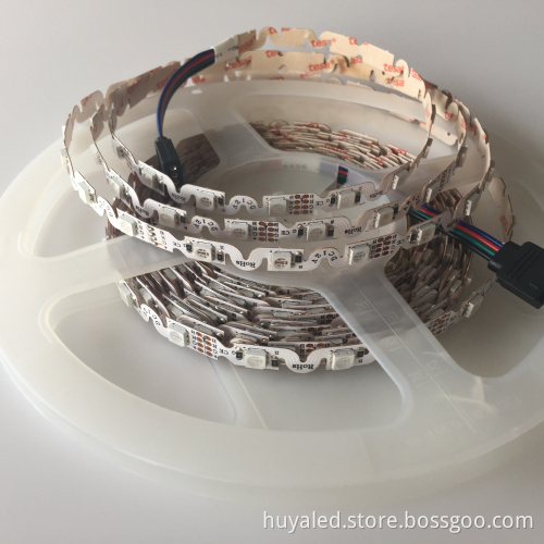 Flexible LED Strip Lights DC 12V 24V S Type 5050 48 LEDs/m for Holiday Decorations
